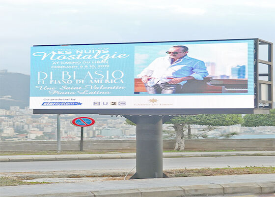 China HD exterior de color completo P10 pantalla de LED Gran publicidad adecuada para altas temperaturas