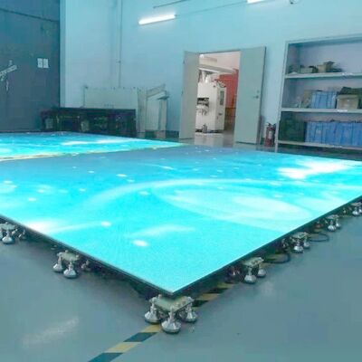 Indoor HD P6.25 SMD3528 Full Color LED Floor 1000mmx 500mm Caja