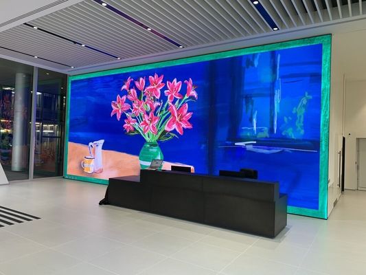 Buen precio Display LED de color completo para interiores Pantalla HD P3 Instalación fija de escenario LED Video Wall en línea