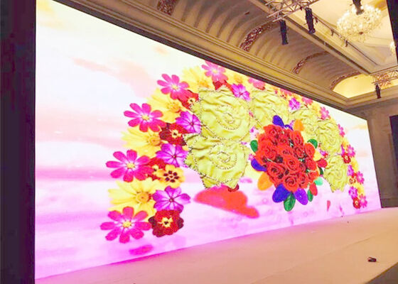Display LED de color completo para interiores Pantalla HD P3 Instalación fija de escenario LED Video Wall