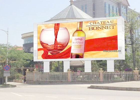 SMD IP65 Exterior pantalla de LED a todo color P10 Edificio publicidad LED cartel
