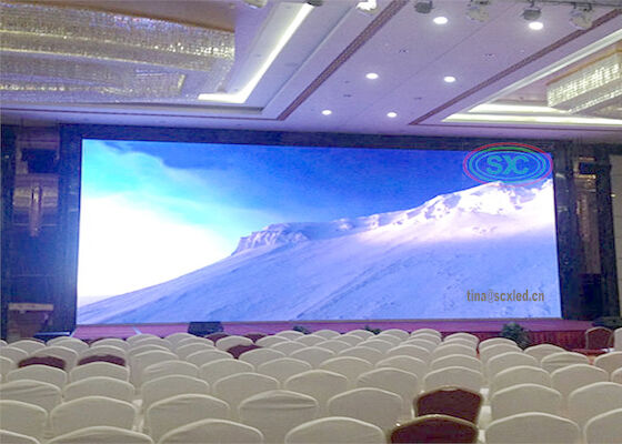 Pantalla de pantalla LED de interior a todo color P3 111111 puntos / m2 Pantalla de pared de video LED