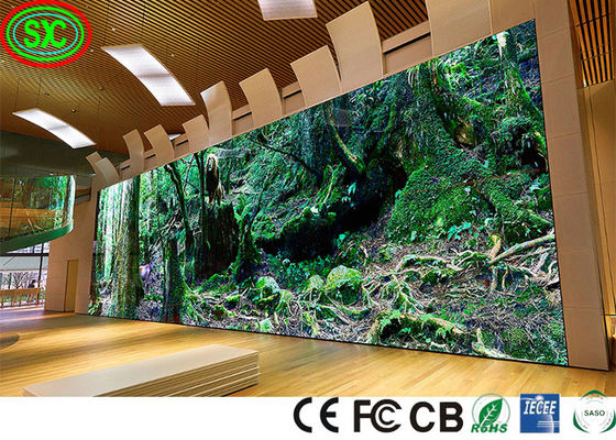 Buen precio 500 cd/m2 P1.5 P1.8 P1.9 Publicidad Rgb panel led 250000 puntos/m2 pantalla LED publicidad exterior en línea