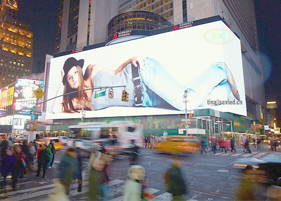 China Hd Outdoor P8 SMD LED de color completo cartel publicitario para la plaza del centro comercial