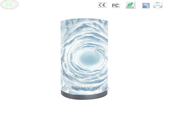 P4 Curva de pantalla de video LED cortina de pantalla flexible LED módulo de visualización de color completo
