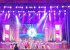 Escenario de la iglesia Fondo pantalla grande LED panel de pantalla de pared de color completo P3 escenario LED pantalla interior