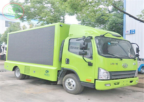 IP65 Video Digital Truck montado en pantalla LED de color completo 10 mm Pitch de píxeles