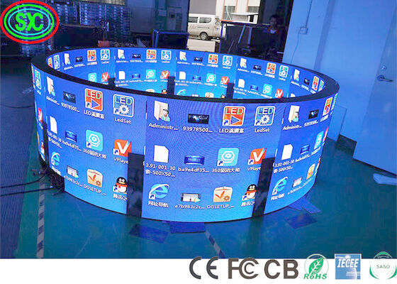 360° Exterior de color completo Esfera de columna LED pantalla de construcción cartelera