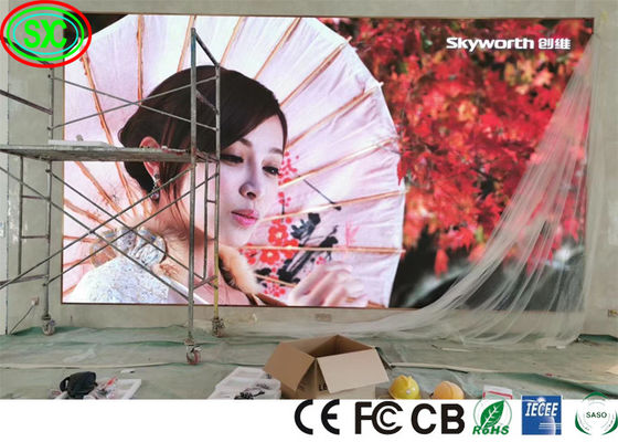 Buen precio RS485 P2 P3 P4 SMD2121 Pared de vídeo LED de publicidad IECEE pared de vídeo LED a todo color en línea