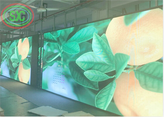 Alta luminosidad de color completo RGB P6 LED pantalla de alquiler 960Mm X 960Mm gabinete interior