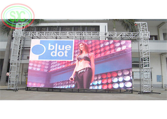 Anti-colisión Deportes Fútbol P10 IP65 320x160 LED Tableros publicitarios