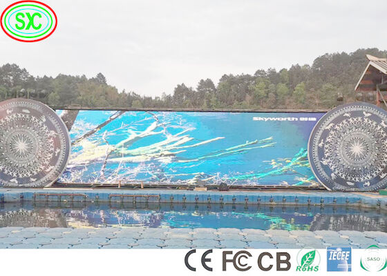 RGB 6000nits SMD3535 Publicidad al aire libre pantallas LED P8 pantalla de publicidad comercial LED