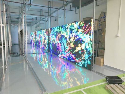 2000 cd/m2 Brillo Pantalla LED transparente, Panfletos publicitarios LED a todo color
