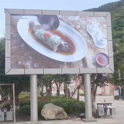 Display LED de color completo para publicidad Billboard P10 para instalación fija en centros comerciales