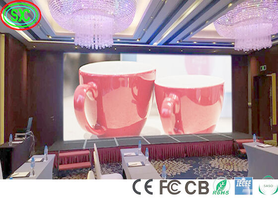 Alquiler 1200nits P3.91 Indoor Display LED de color completo de 450W pantalla de LED de color completo