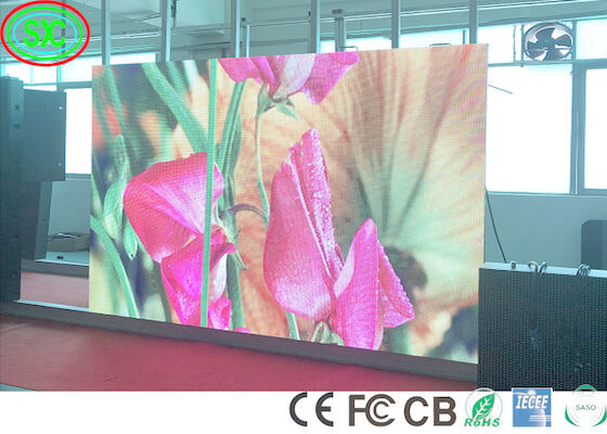 Alquiler 1200nits P3.91 Indoor Display LED de color completo de 450W pantalla de LED de color completo