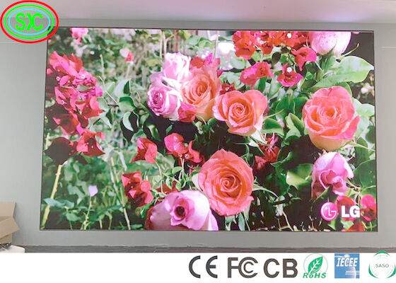 SABER SASO Indoor Display LED a todo color P2.5 Display LED 6500cd/m2 programable