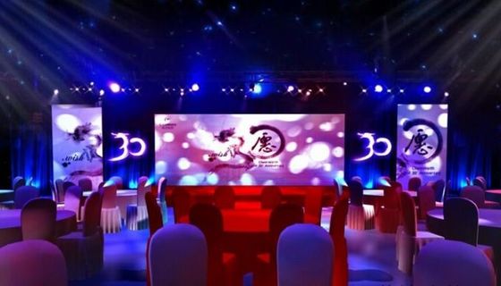 Buen precio P2.9p3.91 interior y al aire libre p4.81 LED de la estrella de la etapa nacional de la lámpara defiende el panel video de HD con el gabinete de la fundición de aluminio del dado en línea