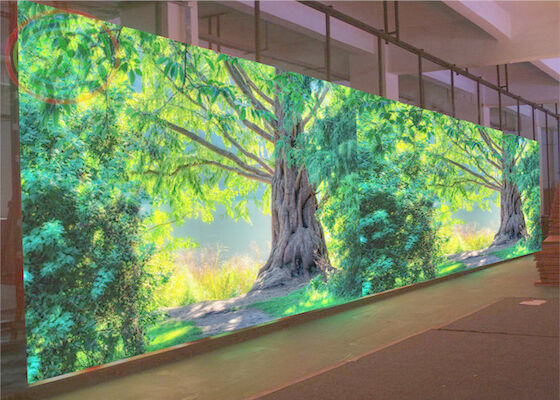 Alta tasa de refresco en interiores Ejecución de escenarios de alta calidad Pared LED flexible
