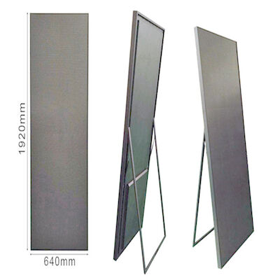 P3 portátil de interior pantalla de cartel LED de color completo con el armario de aluminio de inyección a presión