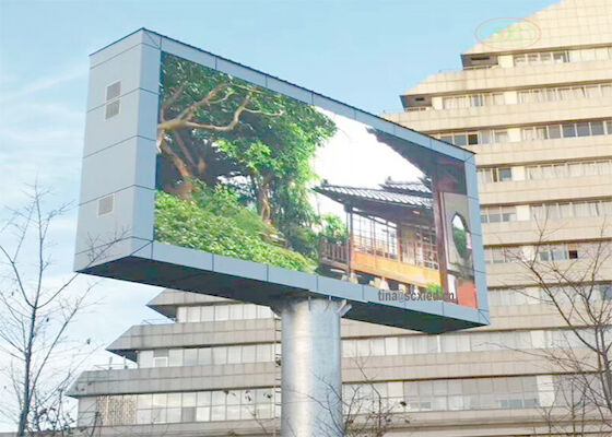 Pantalla de pantalla de publicidad LED a todo color a prueba de agua y alta temperatura para exteriores