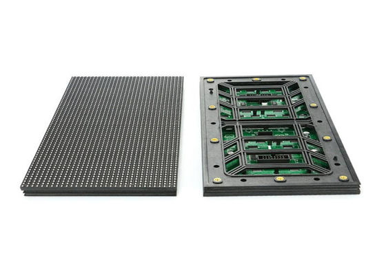 Buen precio Módulo de acero del pedido LED de la pantalla LED P10 del gabinete 320x160m m del alto hierro de Resoluation en disponible a granel en línea