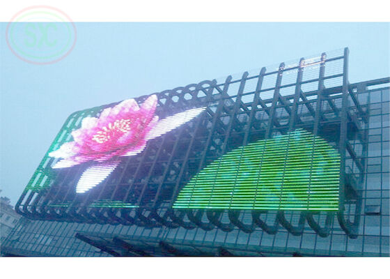 G3.91-7.82 pantalla LED transparente LED de pared LED cartel de anuncios