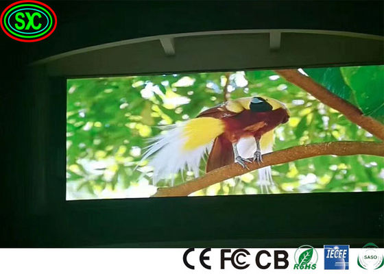 Buen precio Función video audio llevada interior de la pantalla de visualización de SMD HD P3.91 con los CB SABER Certificates de la FCC SASO del CE ROHS en línea