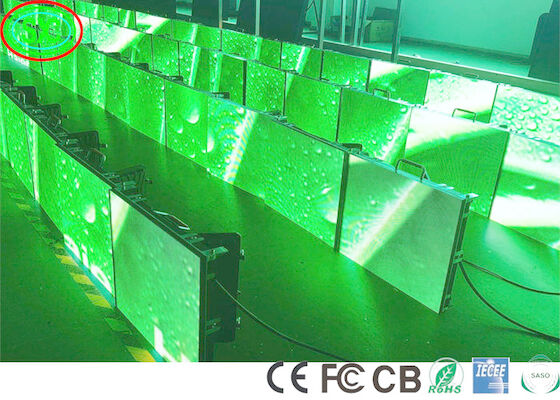 P3.91 1R1G1B SMD2121 Pantalla LED para escenarios interiores 65410 puntos /m2 pantalla LED a todo color