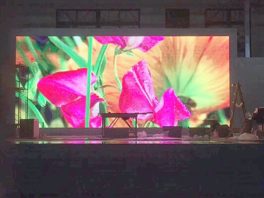 Pantalla LED de aluminio fundido a presión RGB P2.5 7500cd/m2 para publicidad interior