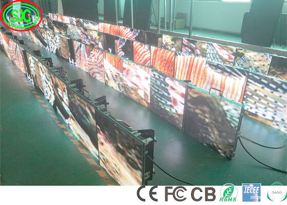 900cd/m2 SASO IECEE Pantallas de escenario LED P3.91 7056 Puntos de escenario LED pantalla de fondo de pantalla de vídeo LED