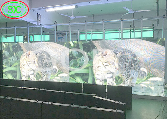 Pantalla LED de aluminio fundido a presión RGB P2.5 7500cd/m2 para publicidad interior