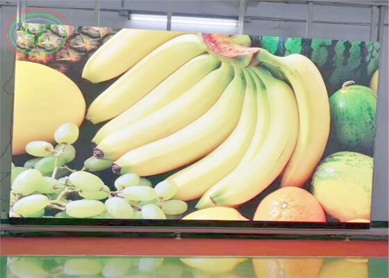 Pantalla LED de aluminio fundido a presión RGB P2.5 7500cd/m2 para publicidad interior