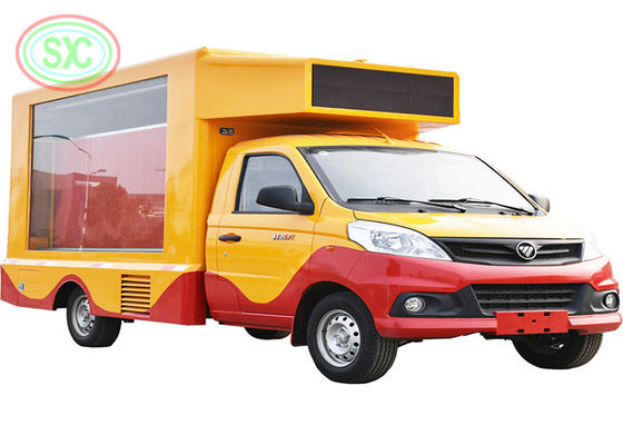 Buen precio Pantalla LED a todo color al aire libre de P6 IP65 del coche LED de la exhibición impermeable movible de la muestra en línea