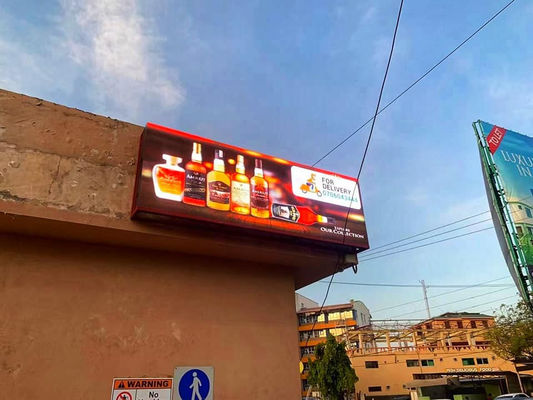 Pantalla de pantalla LED P8 exterior Pared de pantalla LED fija Pared de vídeo LED exterior P8