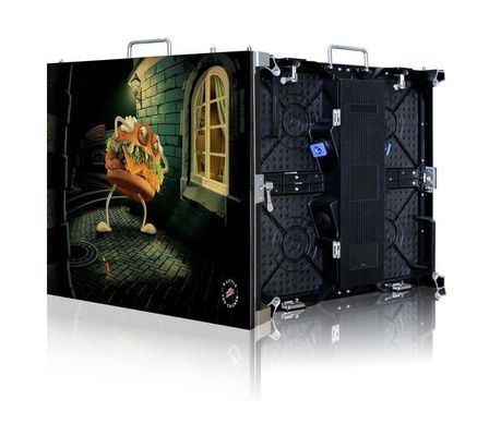 Pantalla de visualización LED de aluminio de fundición a presión para interiores P5 SMD Super Slim LED HD paneles de pared de video