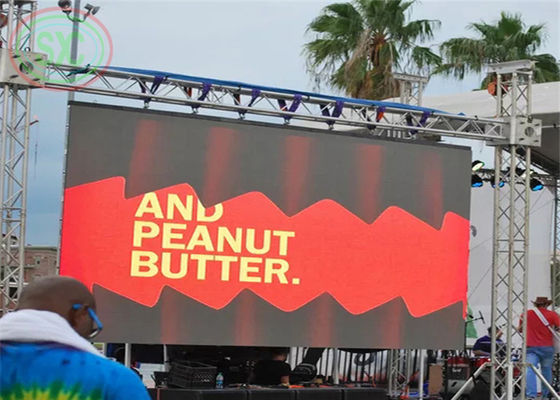 Experimente imágenes impresionantes con la pantalla LED de alquiler P6 para eventos al aire libre y publicidad