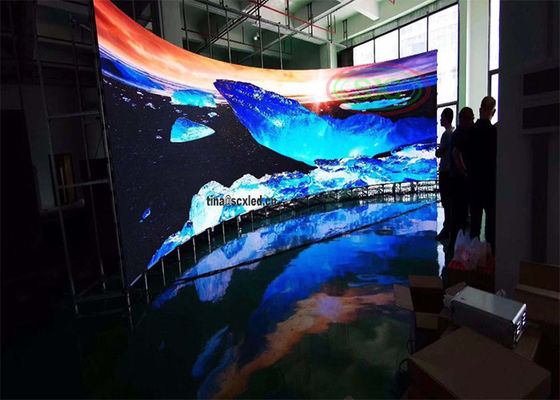 Display LED de servicio frontal electrónico a todo color con módulos magnéticos