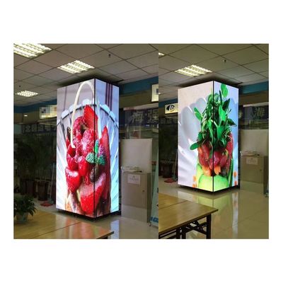 Indoor Outdoor 6 Sides Smd3535 2000nits Cubo LED Video Wall P3.91mm Para el escenario de DJ