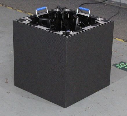 Buen precio Indoor Outdoor 6 Sides Smd3535 2000nits Cubo LED Video Wall P3.91mm Para el escenario de DJ en línea