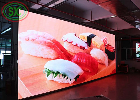 Una pantalla LED interior inimaginable construye un mundo colorido para alquilar usando
