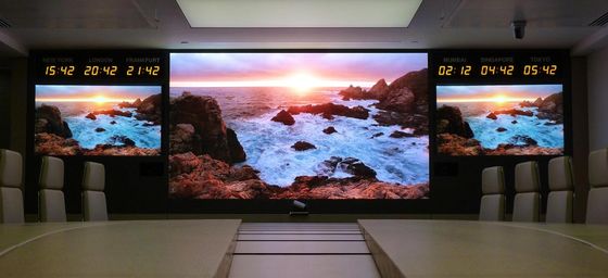 P2 de tono fino de pantalla LED de color completo HD de interior 250000 densidad de píxeles