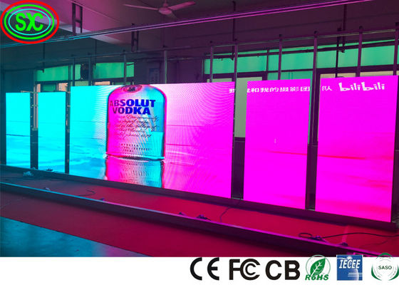 P2.5 Modulo de visualización de pantalla de alquiler de escenarios de pantalla LED interior de vídeo de pantalla de pared de publicidad