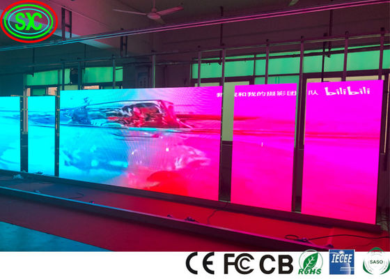 CVBS P3.91 P4.81 SMD272 Pantalla LED de escenario En interiores 300W/M2 pantalla LED a todo color
