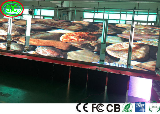 CVBS P3.91 P4.81 SMD272 Pantalla LED de escenario En interiores 300W/M2 pantalla LED a todo color