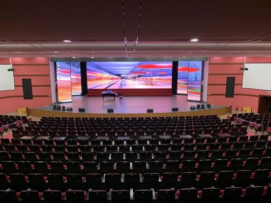 P3.91 Gran pantalla LED de alquiler en interiores Televisión a todo color Estudio de vídeo Paneles de pantalla de pared