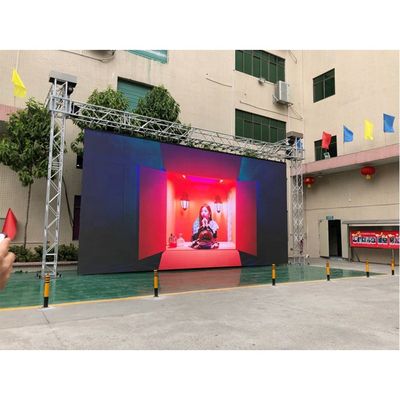 Pantalla de alquiler de LED electrónica a todo color a prueba de agua P3.91 para escenarios de eventos