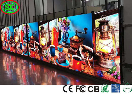 1100cd/m2 500mcd Display LED de alquiler de escenarios IECEE para eventos en vivoPantalla LED a todo color