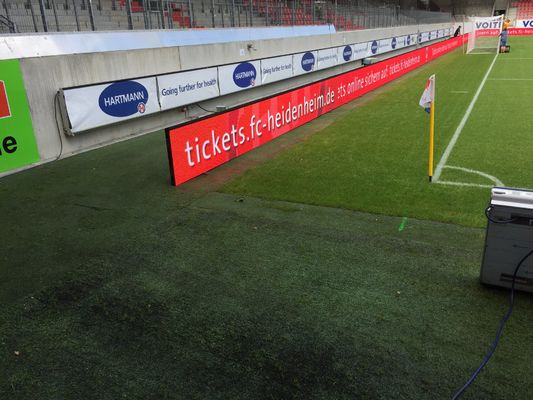 el módulo suave al aire libre p10 con perímetro impermeable de los deportes 7000cd de 960x960m m llevó la exhibición, impermeable, 1920hz, buena calidad