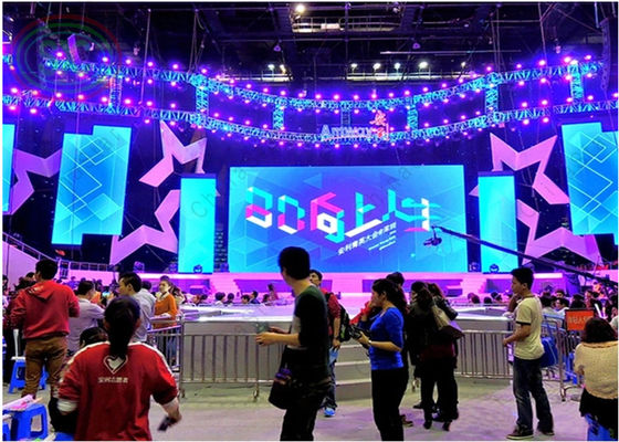 Buen precio Pantalla de alquiler a todo color de la exhibición/LED del producto excelente P4.81 LED para la demostración de la etapa en línea